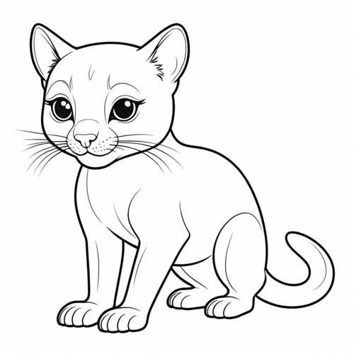 Kolorowanki jaguarundi - 2024 04 10 14 16 39 b27647db2a0d66667f2001c8d06ebfe0 m