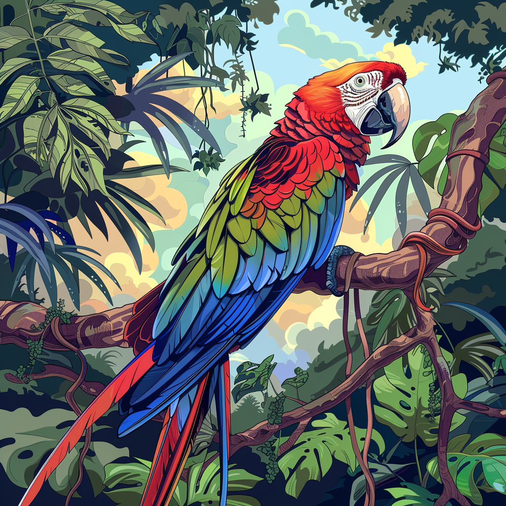 Kolorowanki ary - jurek.lookas cartoon style high details full color complex be 7d9a9af5 9b98 4270 8c43 a40ab4b64b57 1