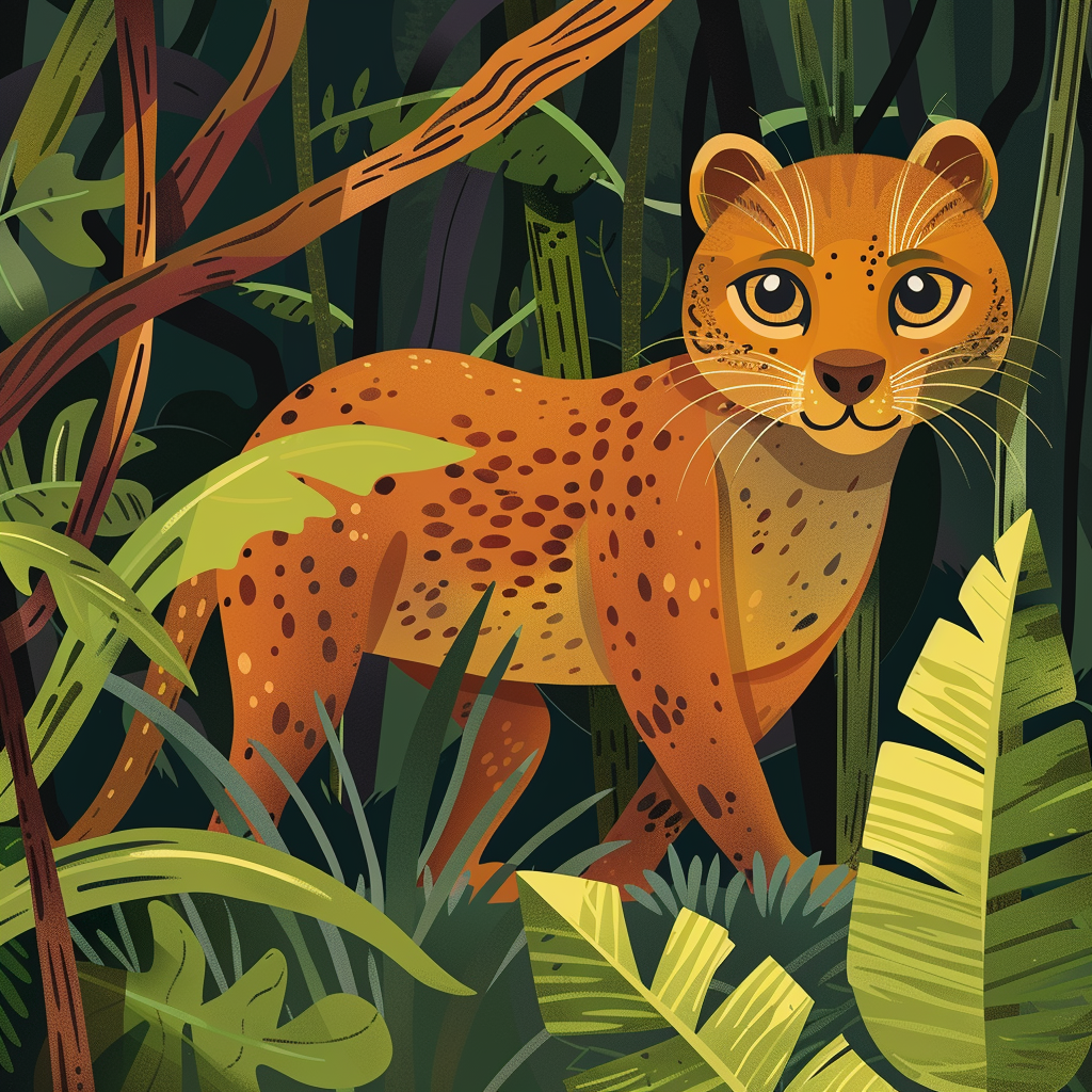 Kolorowanki jaguarundi - jurek.lookas cartoon style low details full color beautiful i 456f44c3 3491 4c74 bb87 e7e8b16f6f91 0