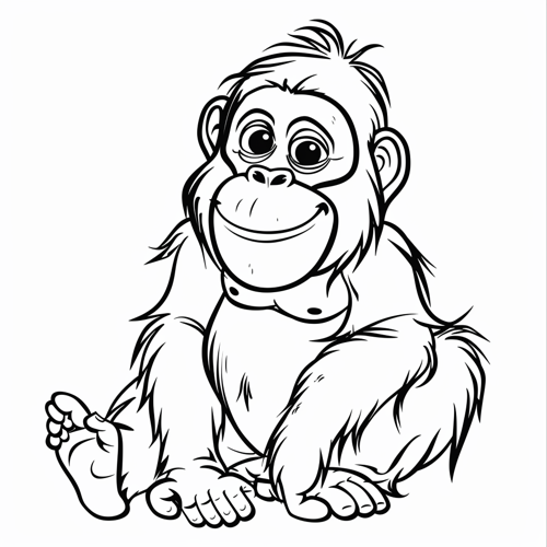 Kolorowanki orangutany jurek.lookas colouring book for kids black and white cartoon 66dd1170 7bab 45d1 b22e e0c729bcb4f2 3 m Kolorowanki orangutany - jurek.lookas colouring book for kids black and white cartoon 66dd1170 7bab 45d1 b22e e0c729bcb4f2 3 m