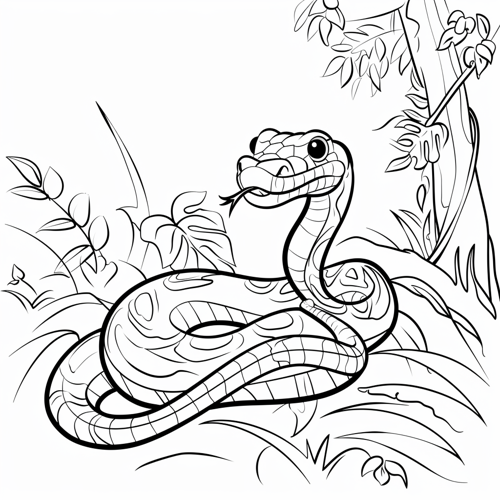 Kolorowanki anakondy - jurek.lookas imagine coloring book for kids simple no detail 1e35bd0d 606e 48a2 bd25 37020e88b138 0 m