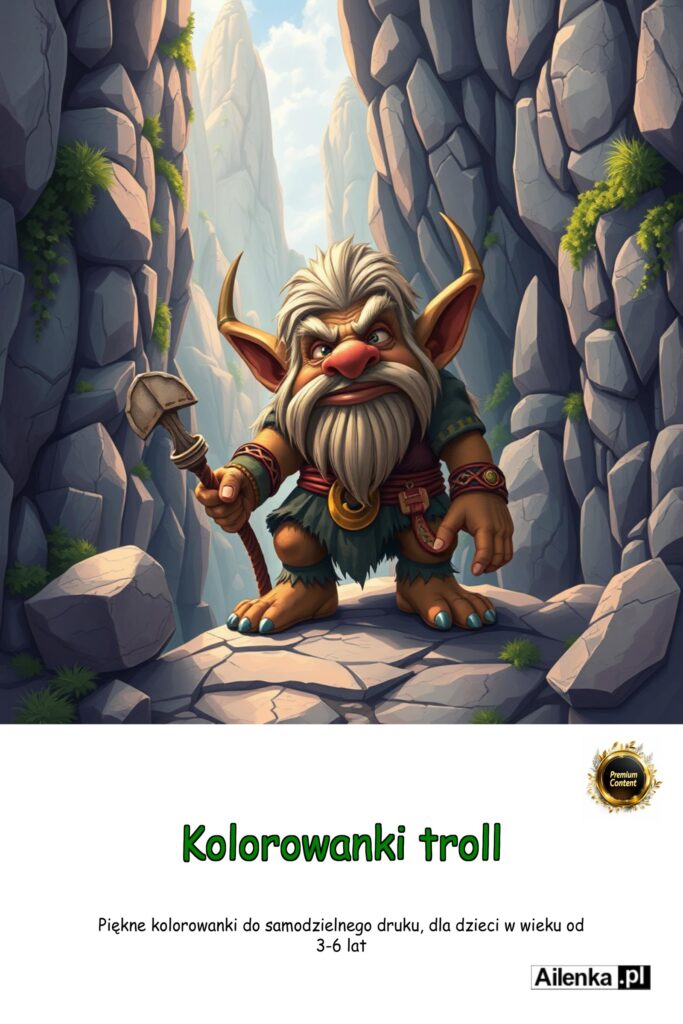 Kolorowanki troll