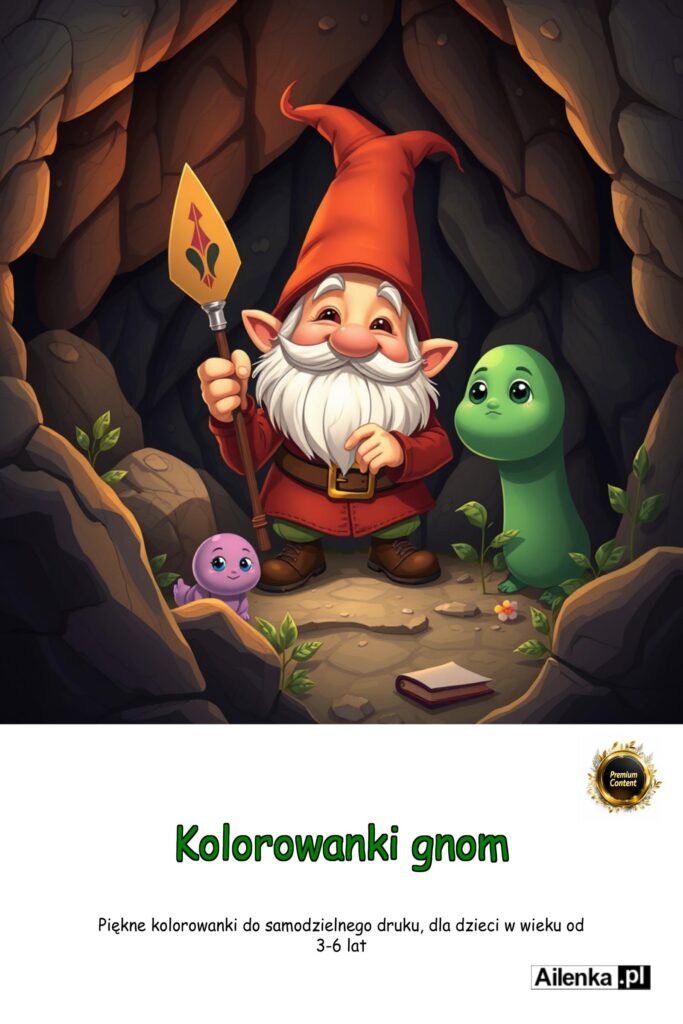Kolorowanki gnom