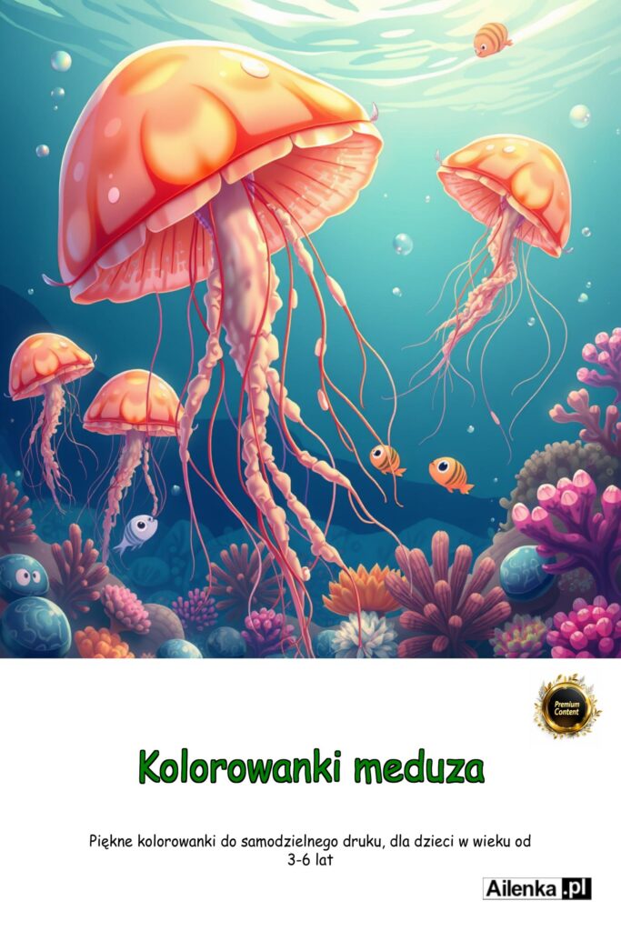 Kolorowanki meduzy